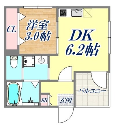 NEXSTAGE長田の物件間取画像